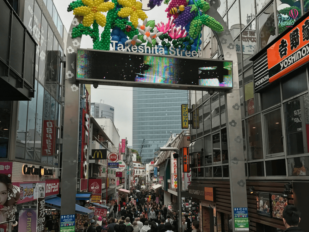 Templo Tóquio Takeshita Street